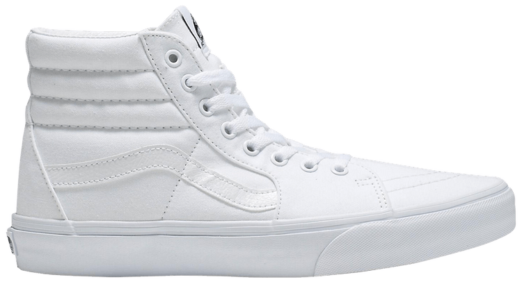Vans Sk8 Hi Wide Canvas   True White