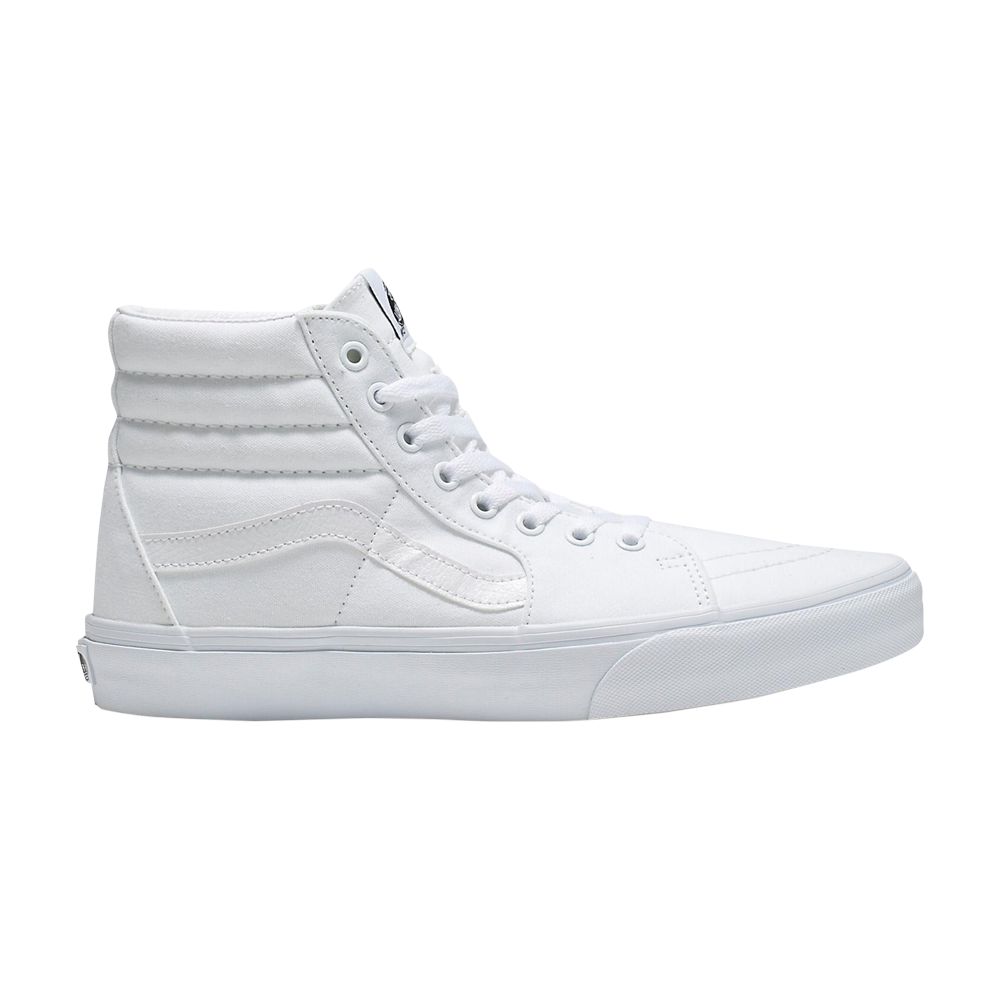 Vans Sk8-Hi Wide 'Canvas - True White' | Men's Size 9.5 - VN0009RDW00