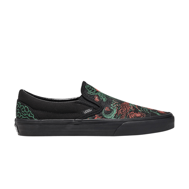 Vans slip on festival satin black 2025