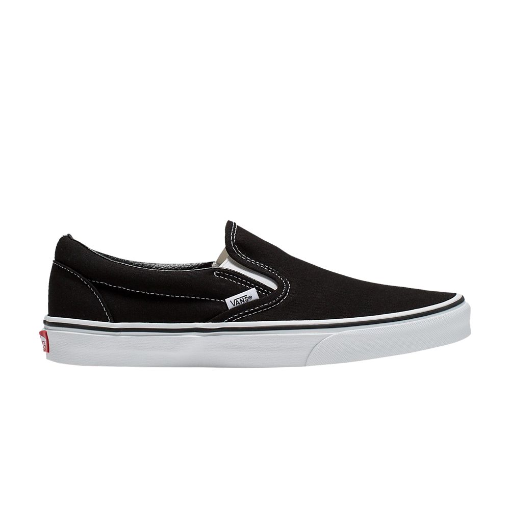 Vans Classic Slip-On Wide 'Black' | Men's Size 8.5