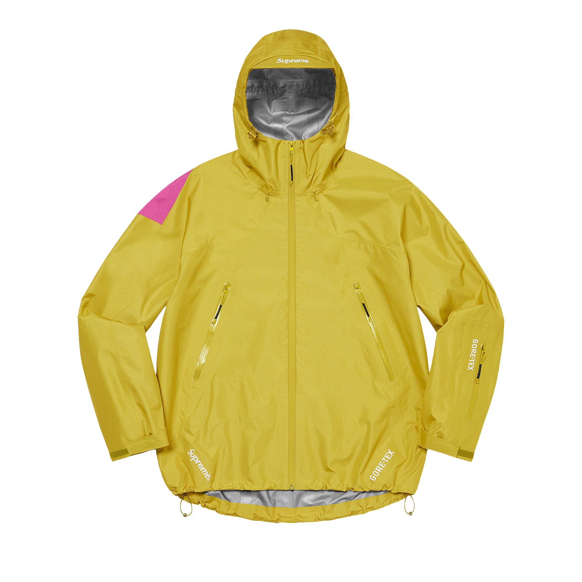 Pre-owned Supreme Gonz Gore-tex Shell Jacket 'yellow' | Men's Size L