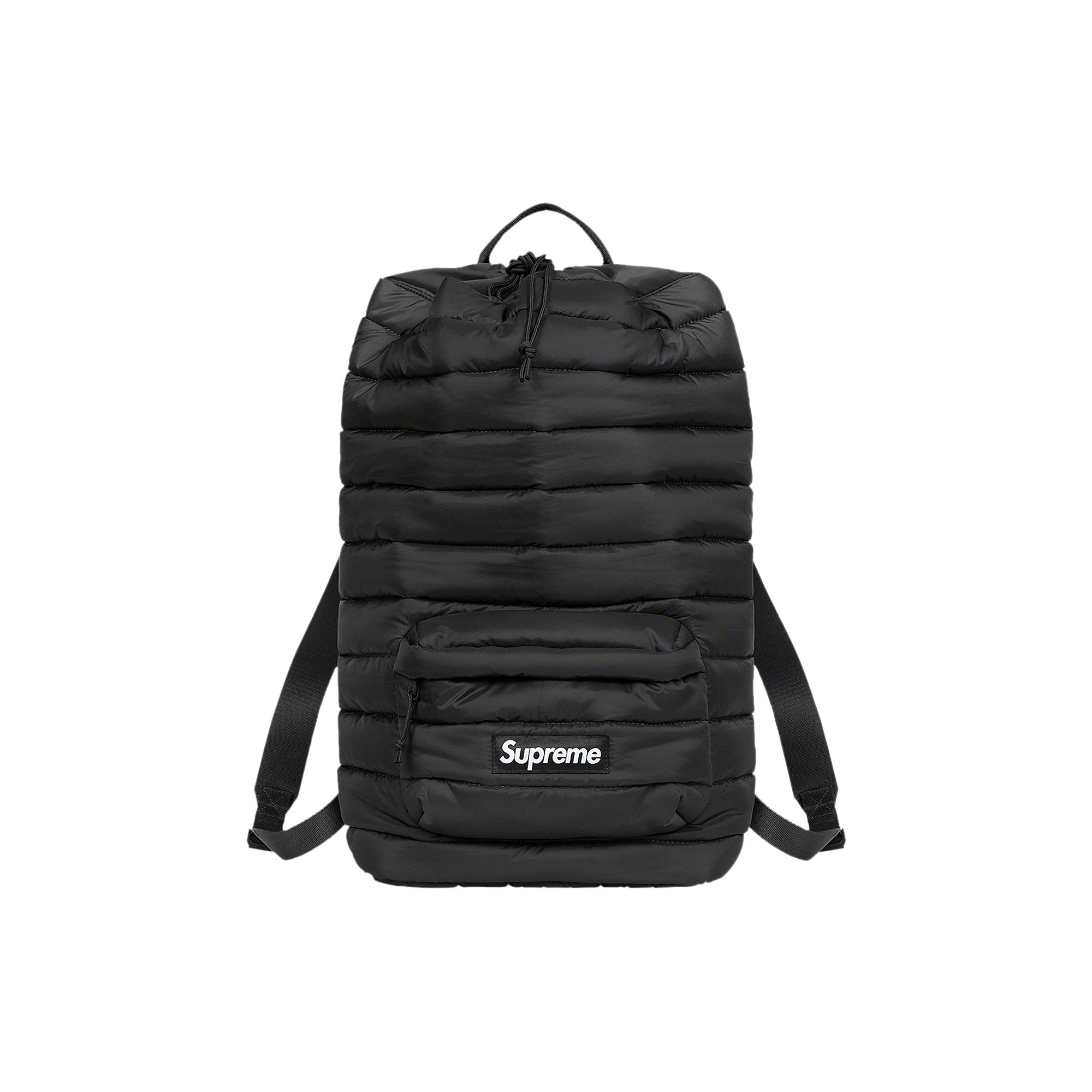 Pre-owned Supreme Puffer Backpack 'black'