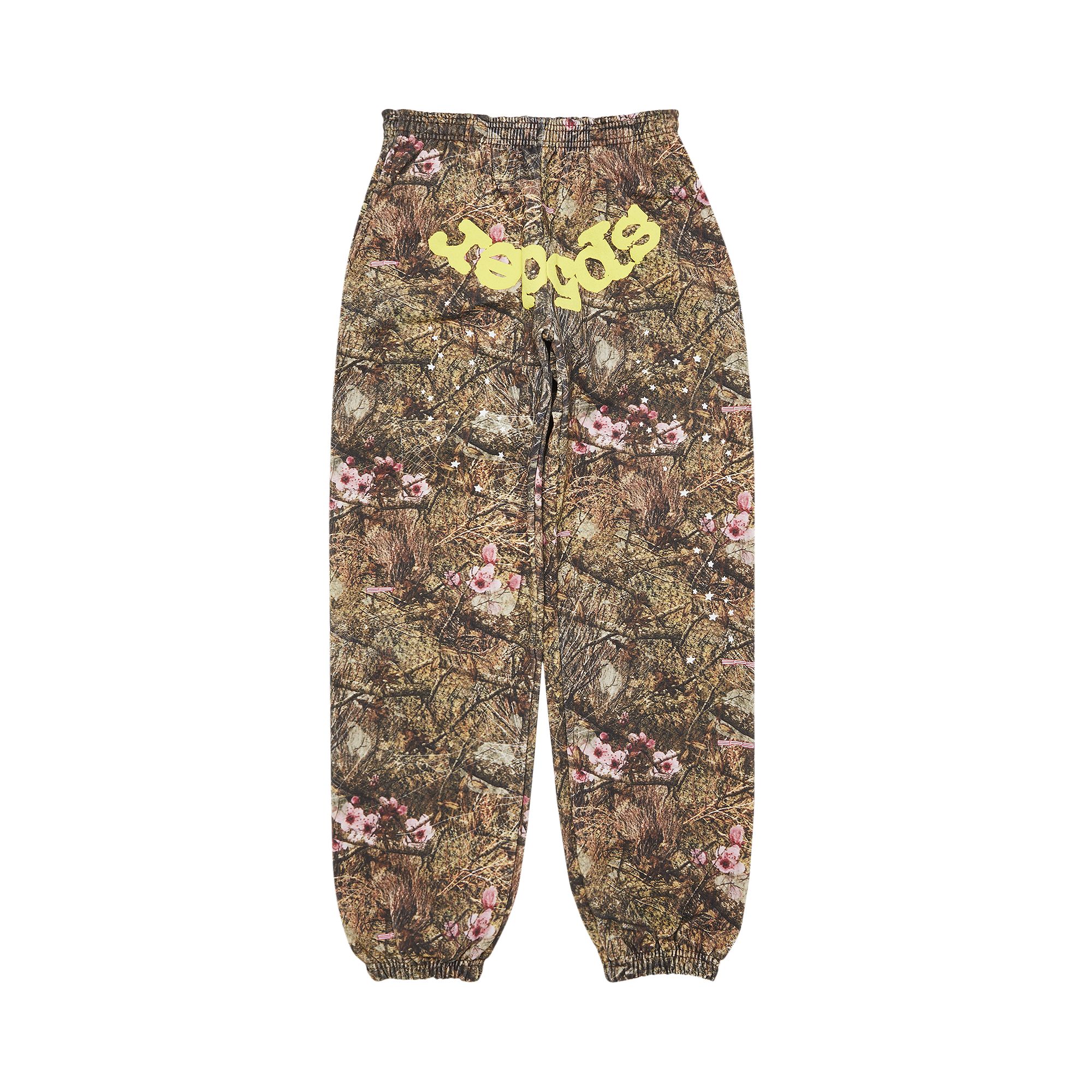 Sp5der OG Web Sweatpants 'Real Tree' | Multi-Color | Men's Size L