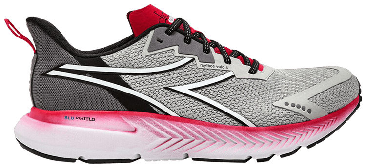 Diadora Mythos Blushield Volo 4 Steel Grey Red