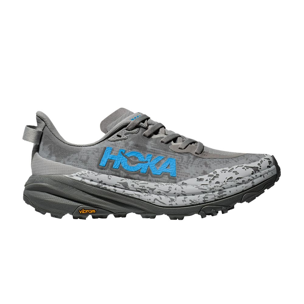 HOKA Wmns Speedgoat 6 Wide 'Stellar Grey Asteroid' | Women's Size 9.5 - 1147832-SYST