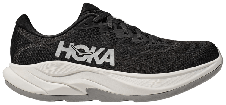 HOKA Rincon 4 2E Wide Black White