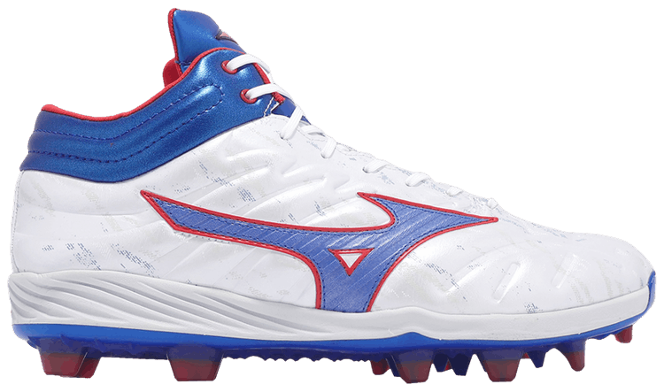 Mizuno CushionRevo Pro Mid TPU White Racer Blue