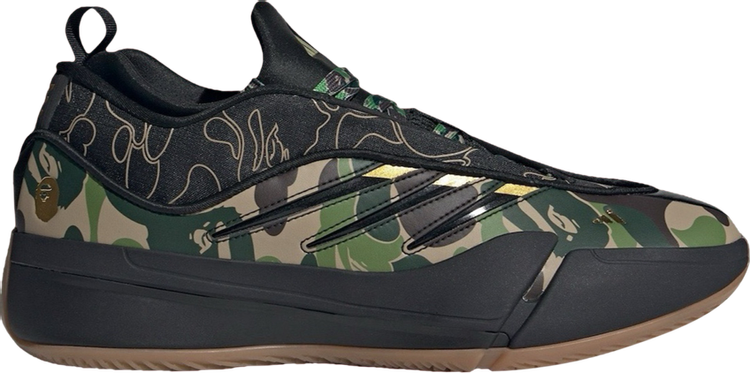 BAPE x Dame 9 Black Green