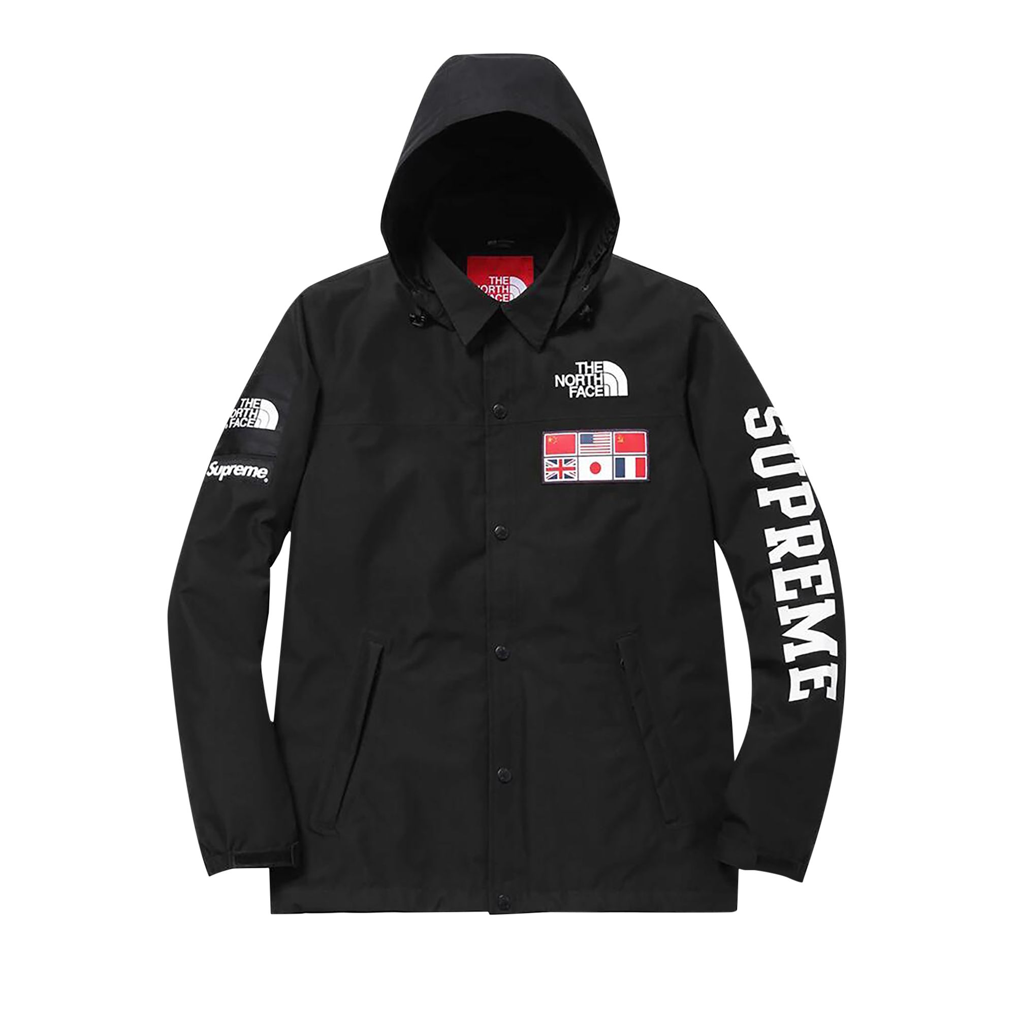 Pre-owned Supreme X The North Face Expedition Coaches Jacket 'black' | Men's Size L