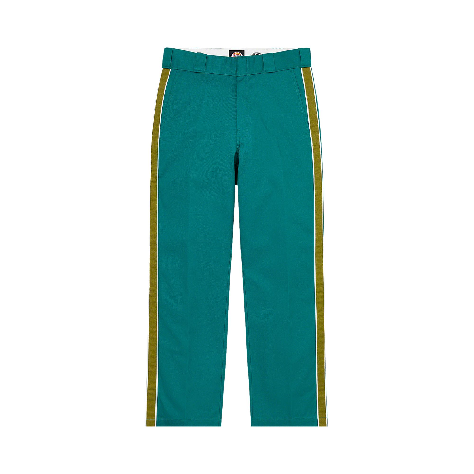 Pre-owned Supreme X Dickies Stripe 874 Work Pant 'teal' | Men's Size 30 In Blue