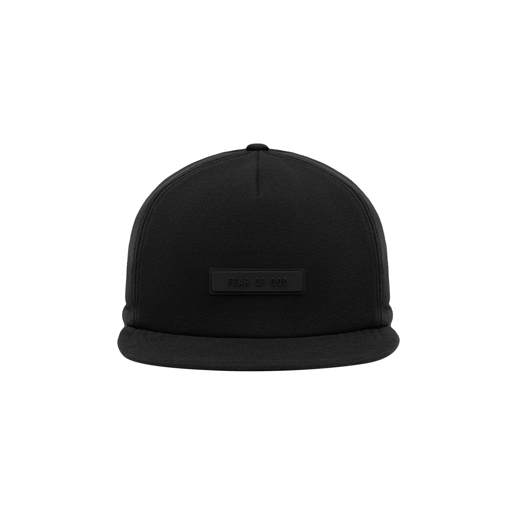 Pre-owned Essentials Fear Of God Baseball Cap 'jet Black' | Men's Size Onesize