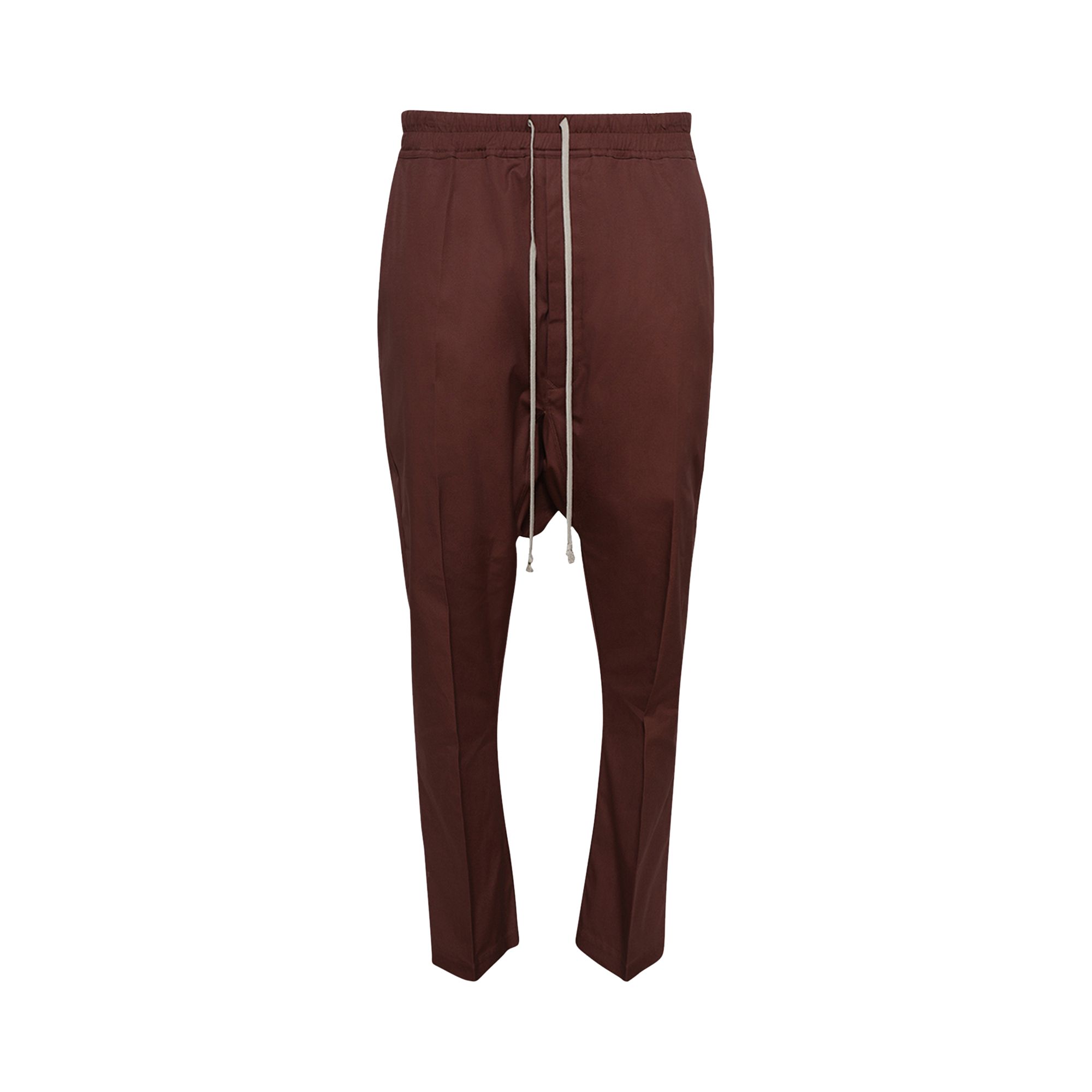 Pre-owned Rick Owens Drawstring Long Pants 'throat' | Brown | Men's Size 50