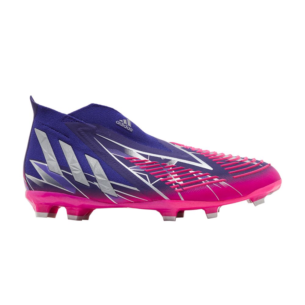 Pre-owned Adidas Originals Adidas Predator Edge+ Fg J 'team College Purple' | Kid's Size 5.5