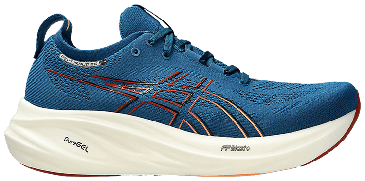 Asics Gel Nimbus 26 Rich Navy Faded Orange