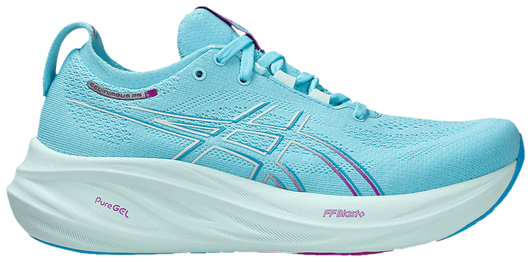 Asics Wmns Gel Nimbus 26 Bright Cyan Bold Magenta