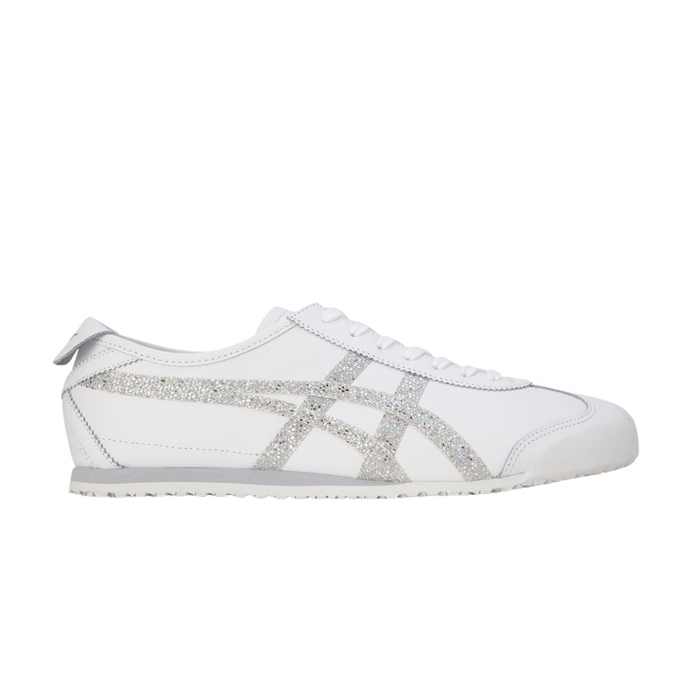 Pre-owned Onitsuka Tiger Mexico 66 'white Pure Silver'