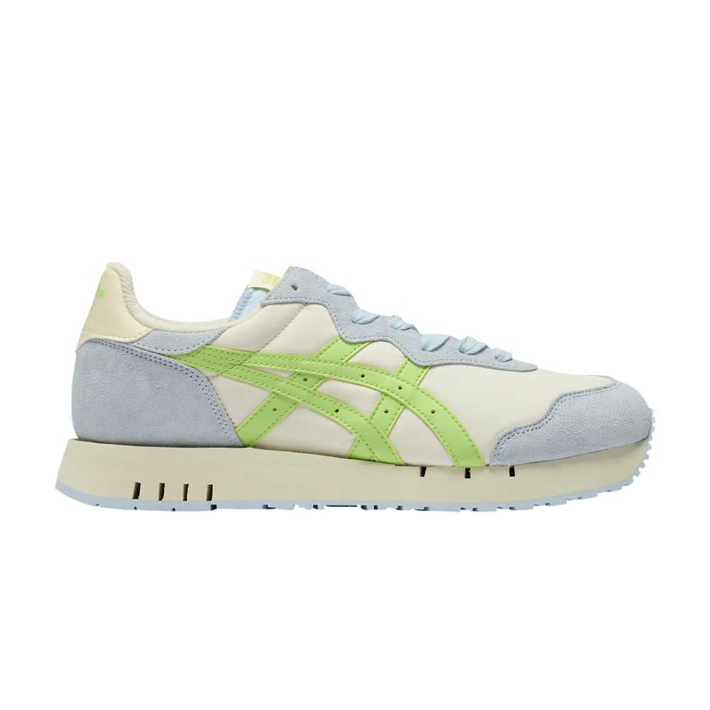 Pre-owned Onitsuka Tiger X-caliber 'ivory Lime Green' In Cream
