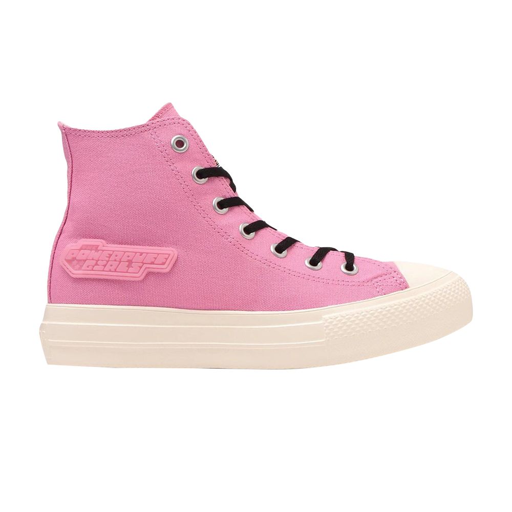 Converse The Powerpuff Girls x Chuck Taylor All Star Light PLTS High GS 'Blossom' | Pink | Kid's Size 4.5 - 31312540