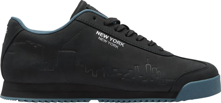 Roma NYC Flagship   Black Grey Skies Skyline