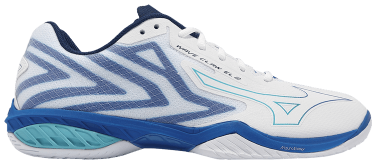 Mizuno Wave Claw EL 2 Wide White Estate Blue