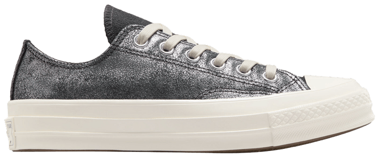 Converse Chuck 70 Low Suede Shimmer   Vamp Pyre Black