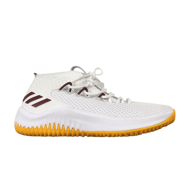Buy Dame 4 White Maroon Yellow AC7279 GOAT IT
