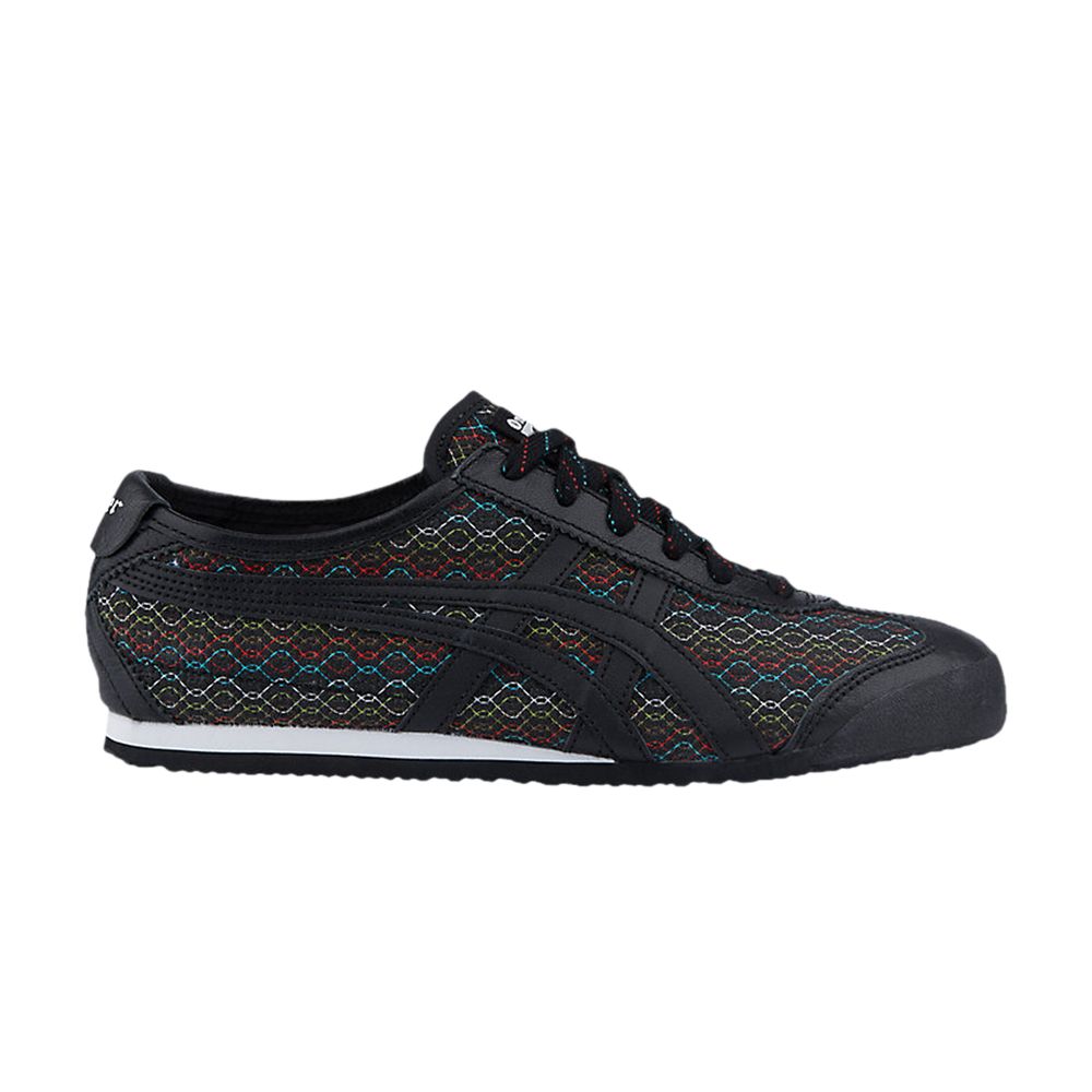 Pre-owned Onitsuka Tiger Wmns Mexico 66 'black Multi-color'