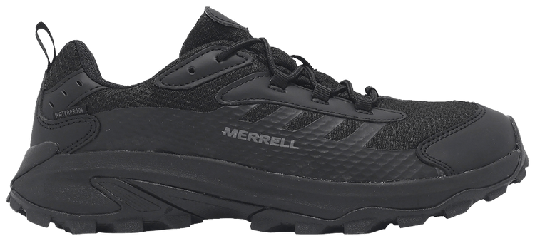 Merrell Moab Speed 2 Low AC Waterproof Big Kid Black Carbon