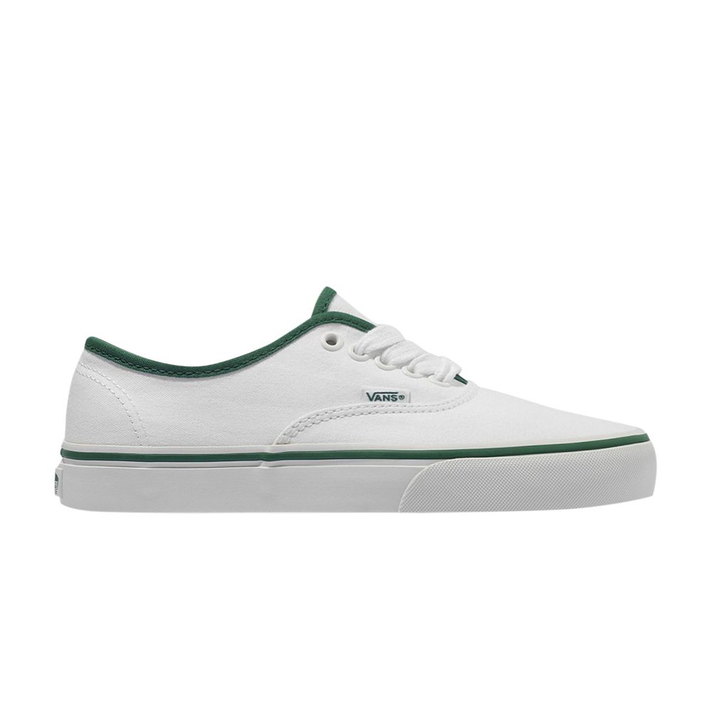 Pre-owned Vans Authentic 'canvas Pop - White Green'