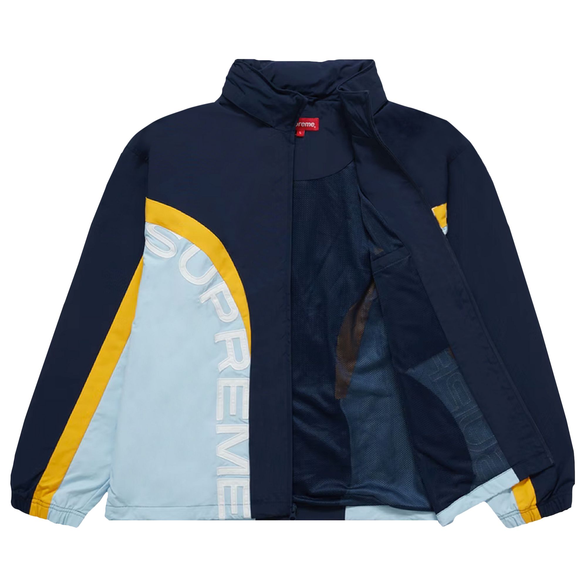 Supreme Curve Track Jacket 'Navy' | Blue | Men's Size XL