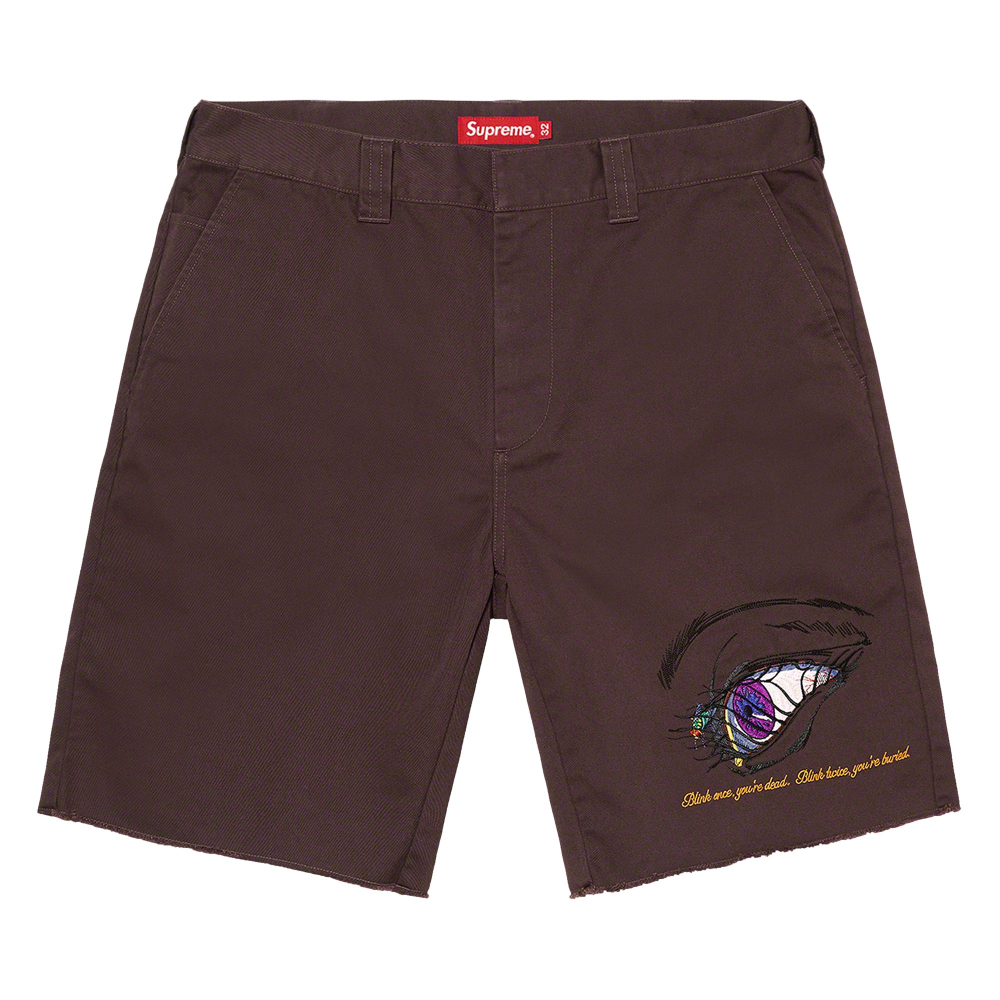 Pre-owned Supreme Aeon Flux Work Short 'brown' | Men's Size 30