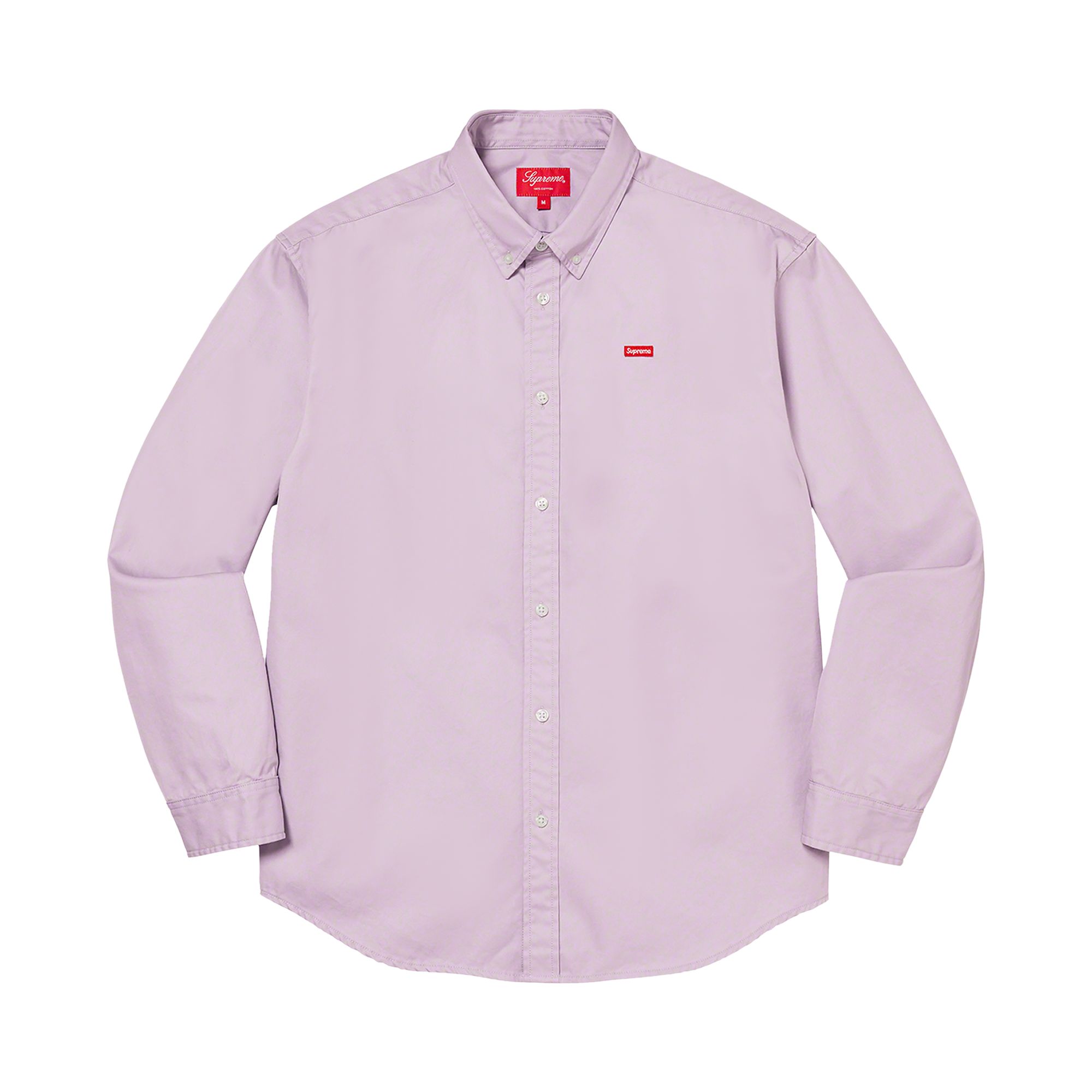 Pre-owned Supreme Small Box Shirt 'lavender' In Purple