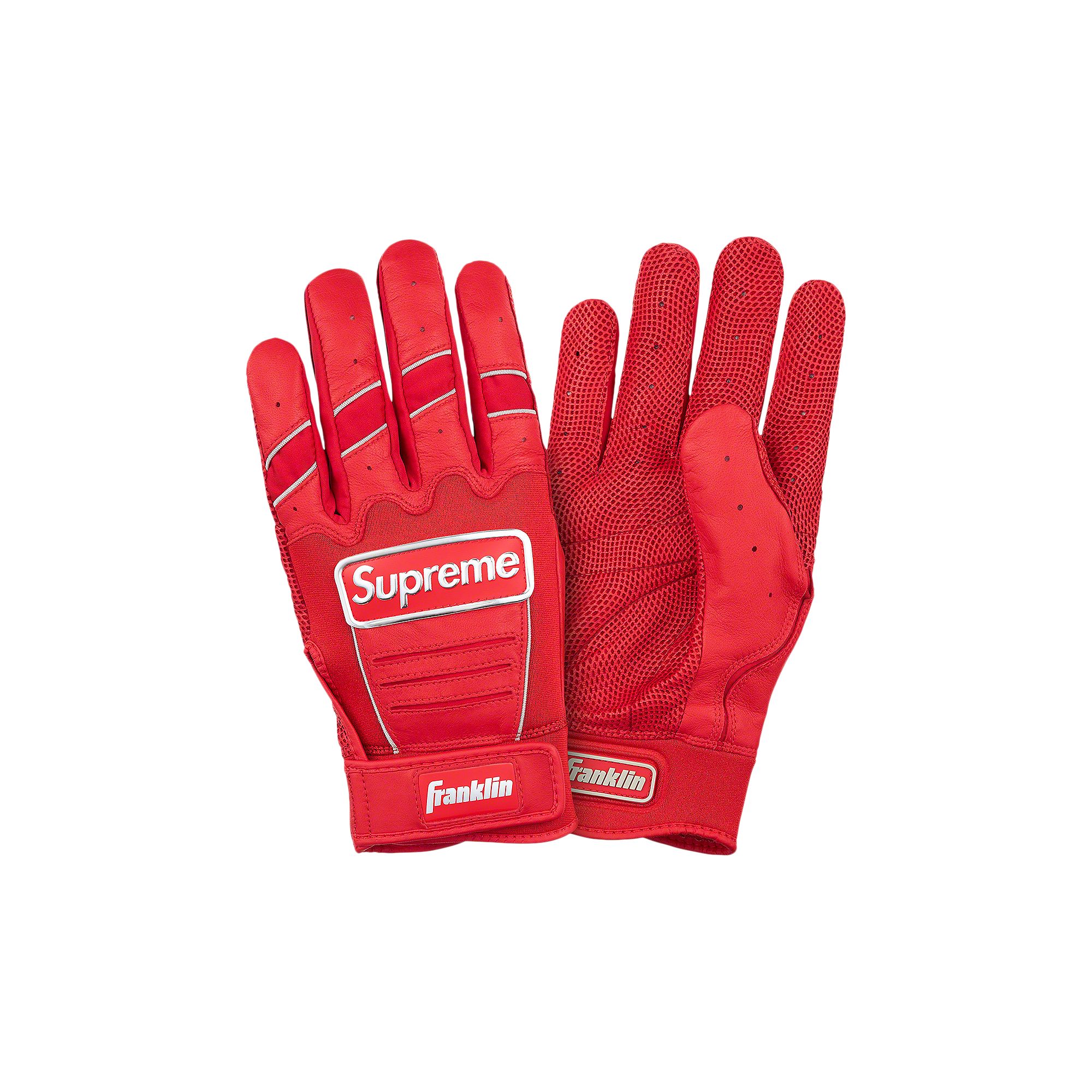 Supreme x Franklin CFX Pro Batting Gloves 'Red' | Men's Size M