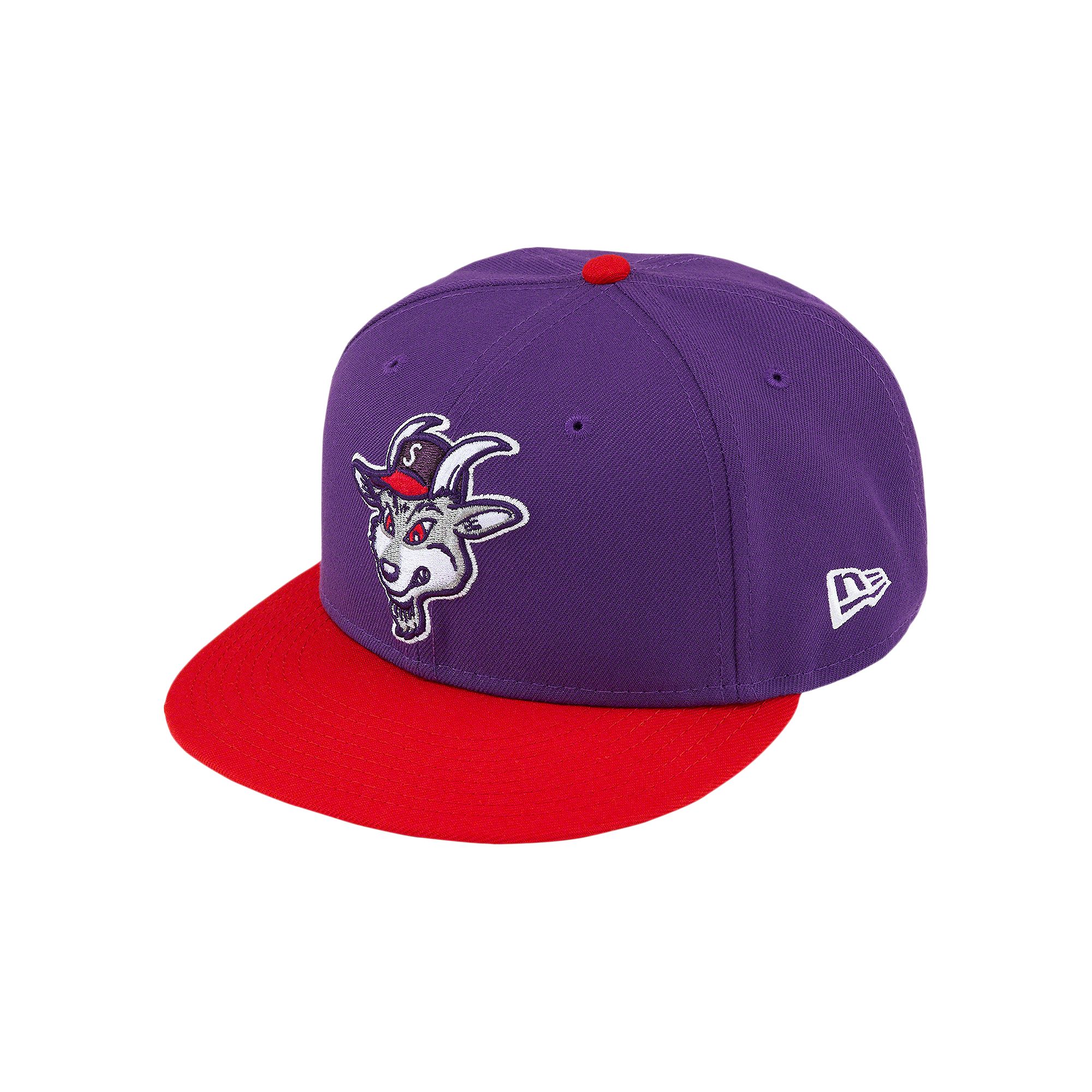 Pre-owned Supreme Goat New Era 'purple' | Men's Size 7.125
