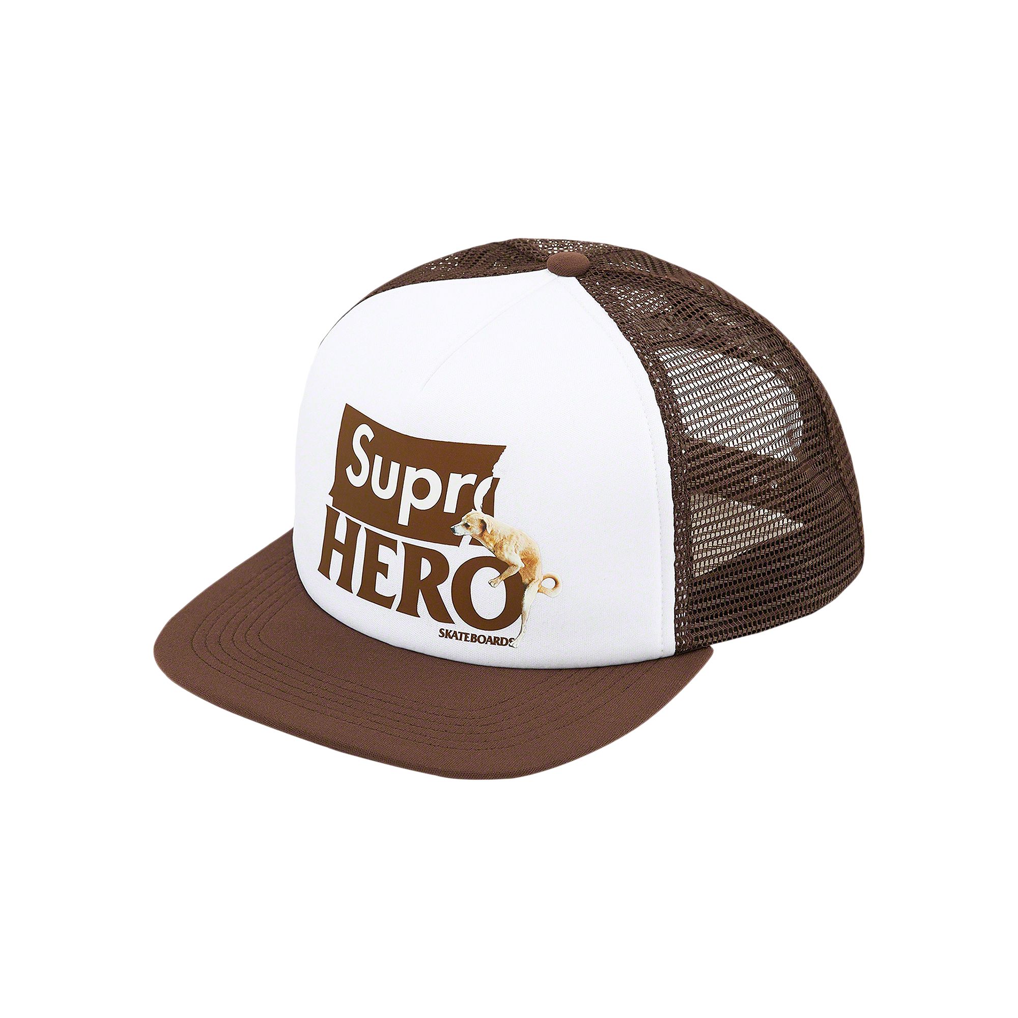 Supreme x ANTIHERO Mesh Back 5-Panel 'Brown' | Men's Size Onesize