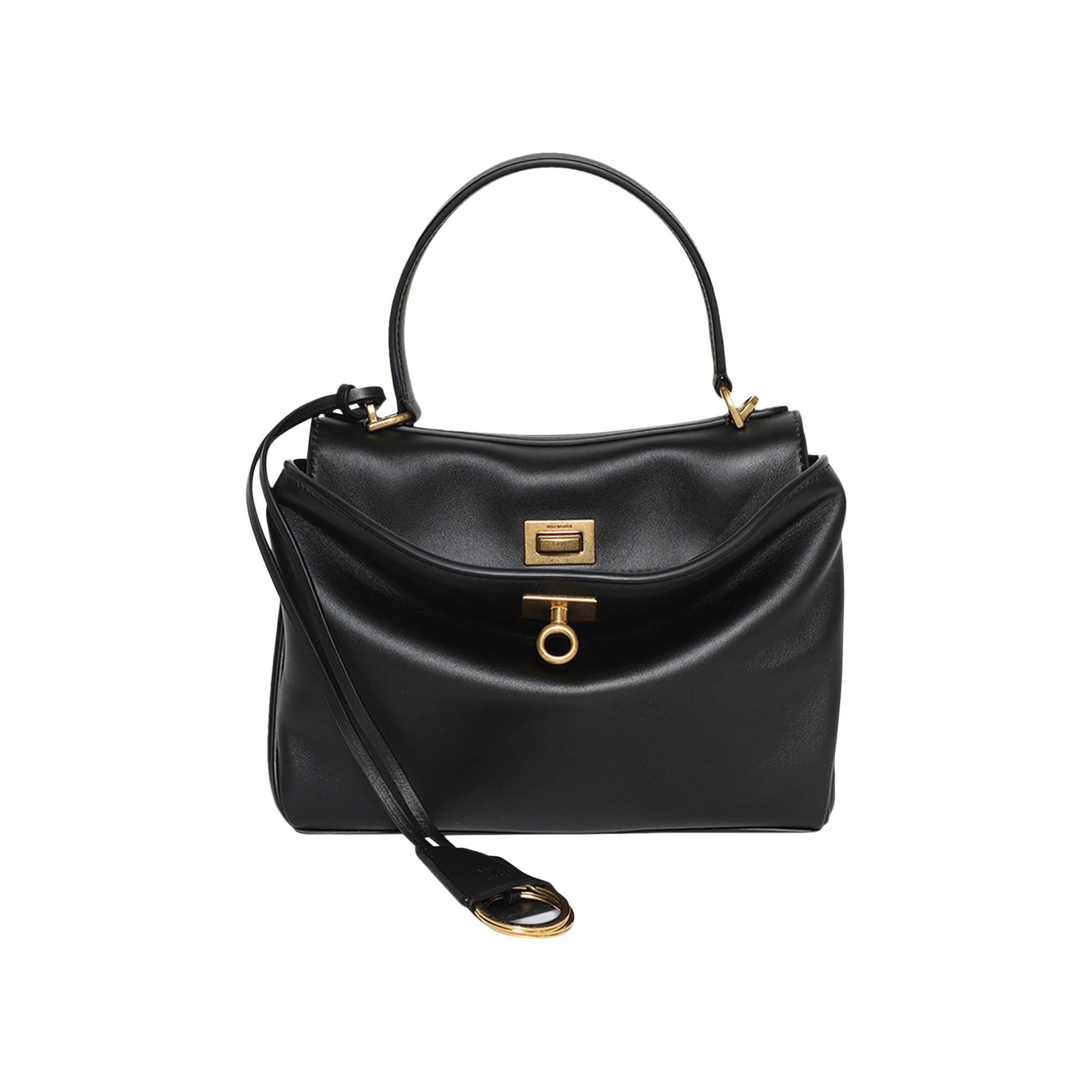 Pre-owned Balenciaga Rodeo Mini Handbag 'black'