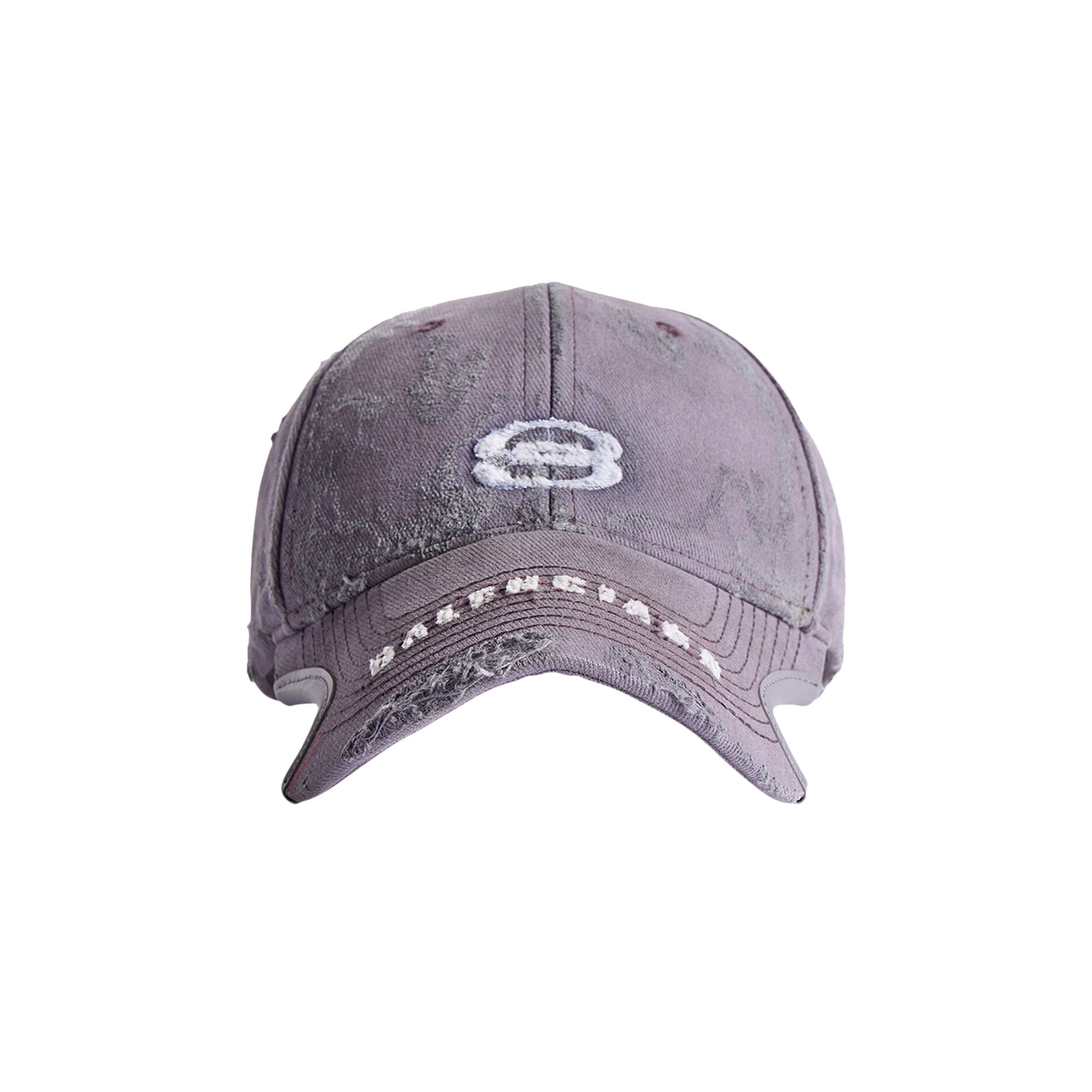 Pre-owned Balenciaga Unity Cap 'faded Purple/white'