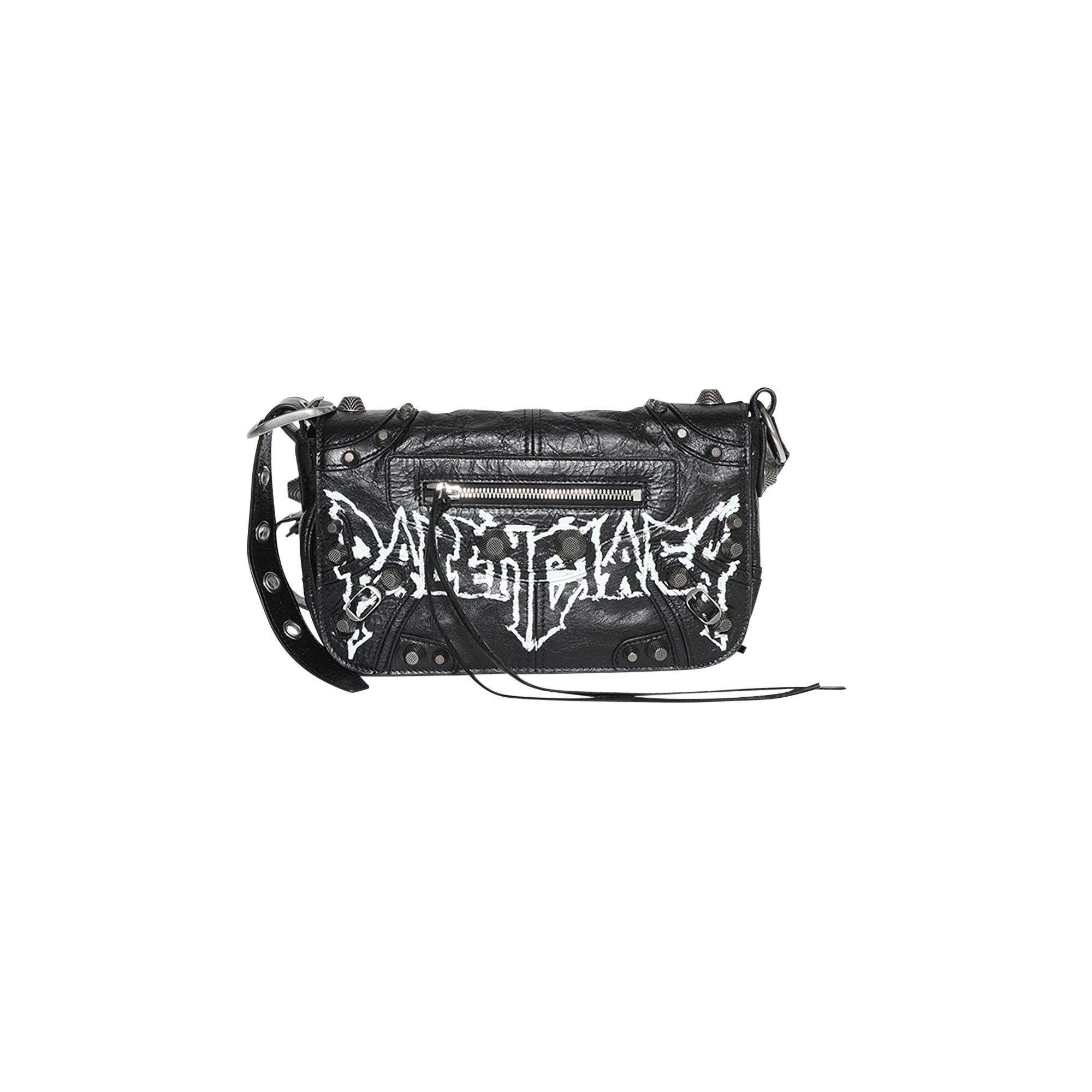 Pre-owned Balenciaga Le Cagole Flap Shoulder Bag 'black' | Men's Size Onesize