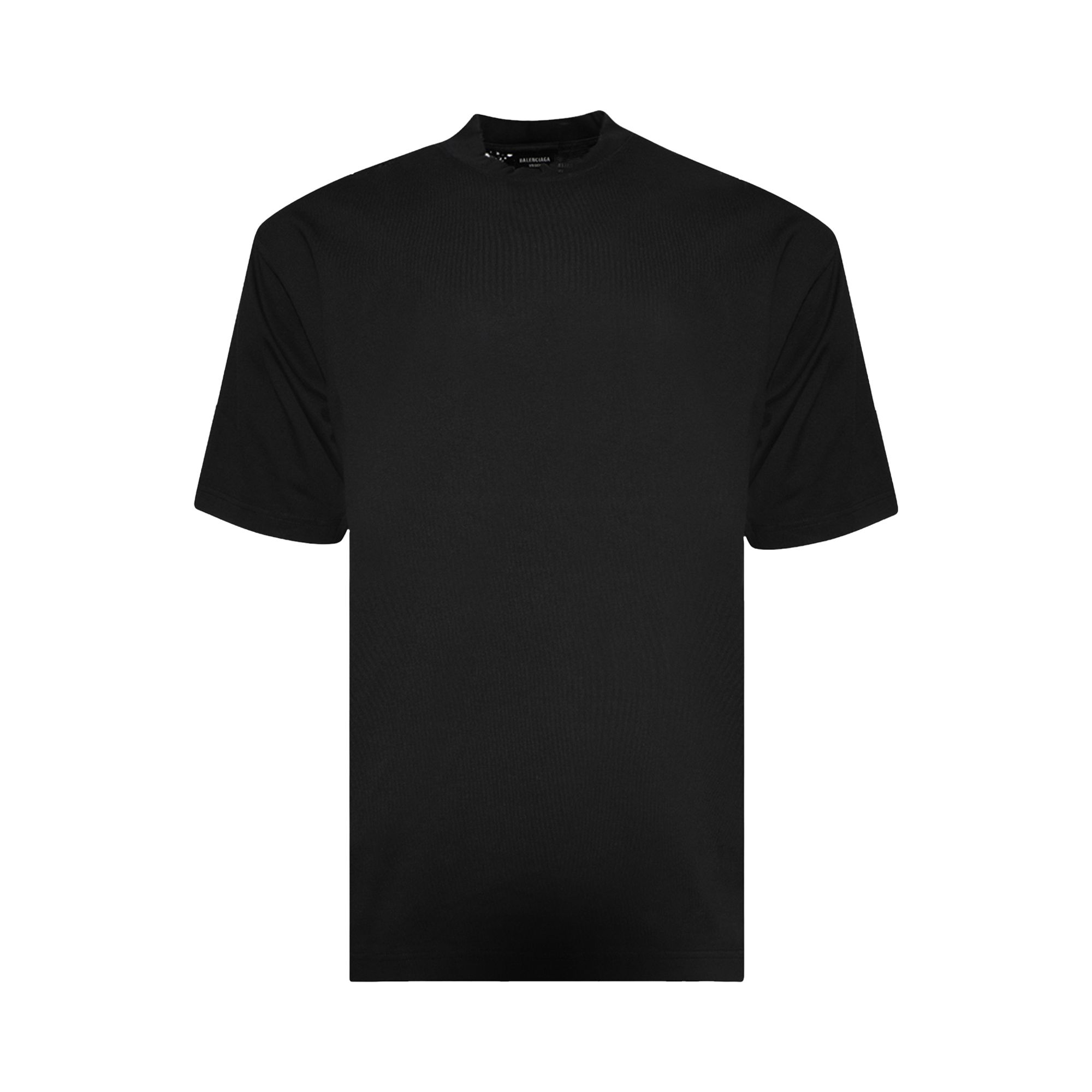 Pre-owned Balenciaga Distressed T-shirt 'faded Black/white' | Men's Size Xxl