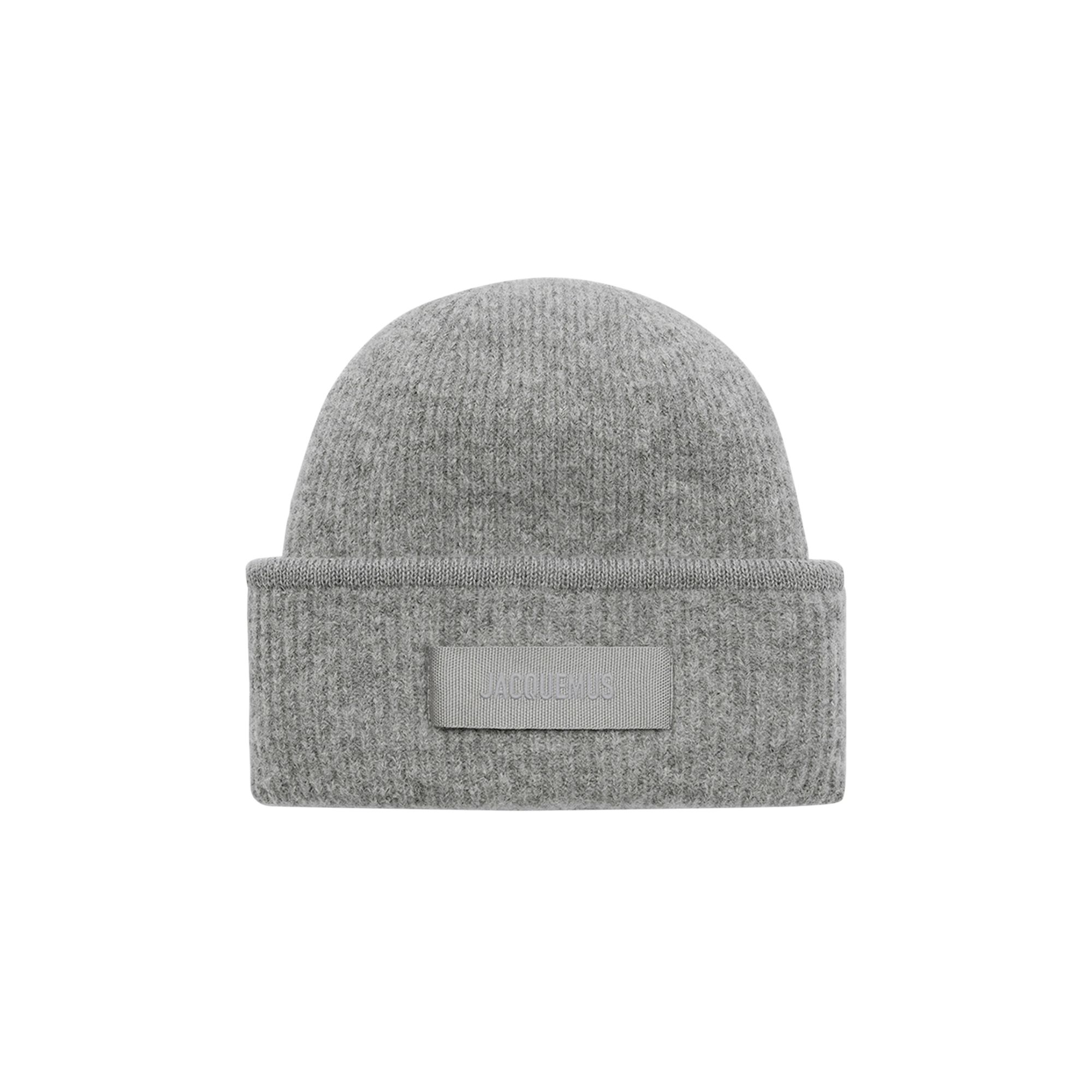 Jacquemus Le Gros Grain Beanie 'Dark Grey' | Women's Size Onesize