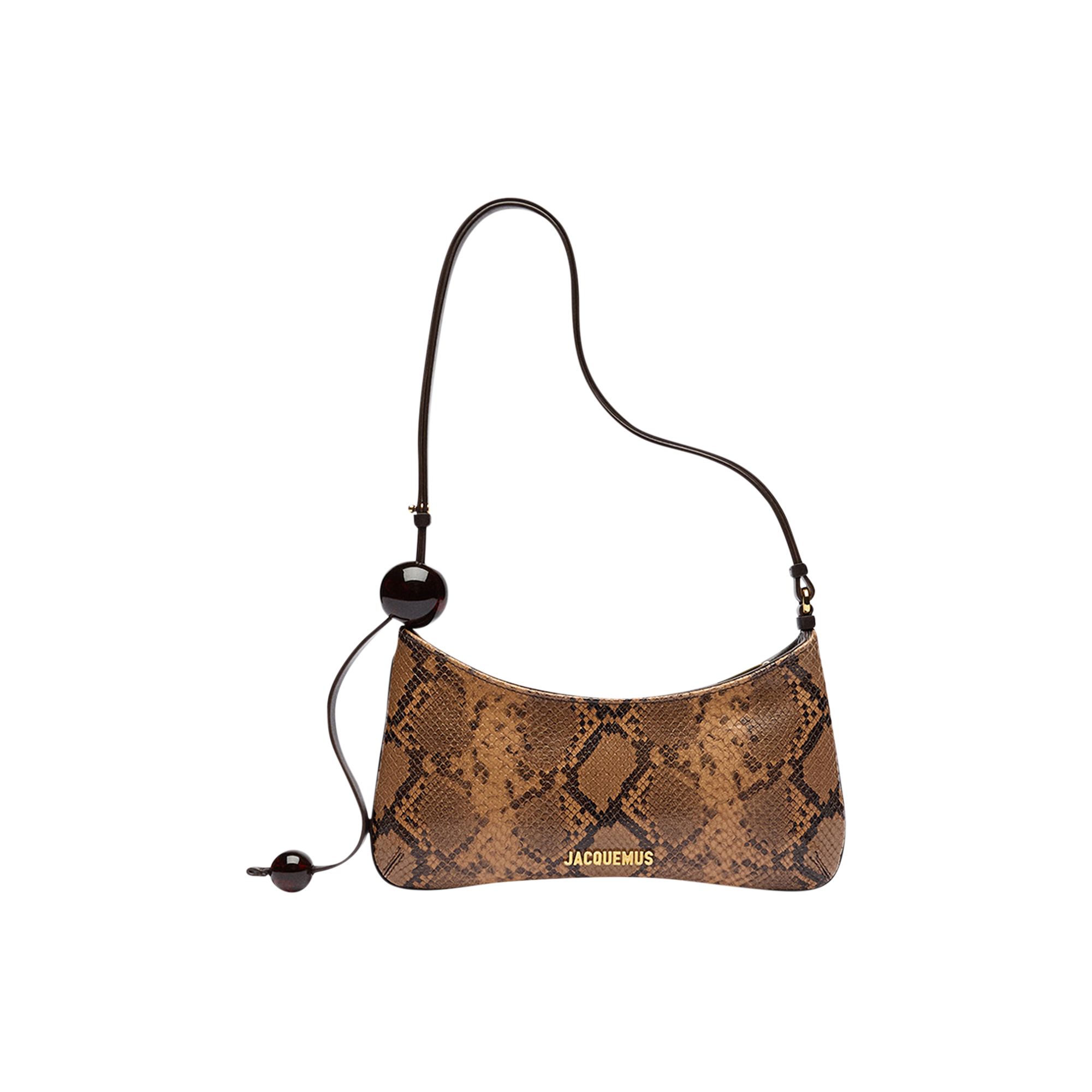 Jacquemus Le Bisou Perle Shoulder Bag 'Light Brown' | Women's Size Onesize