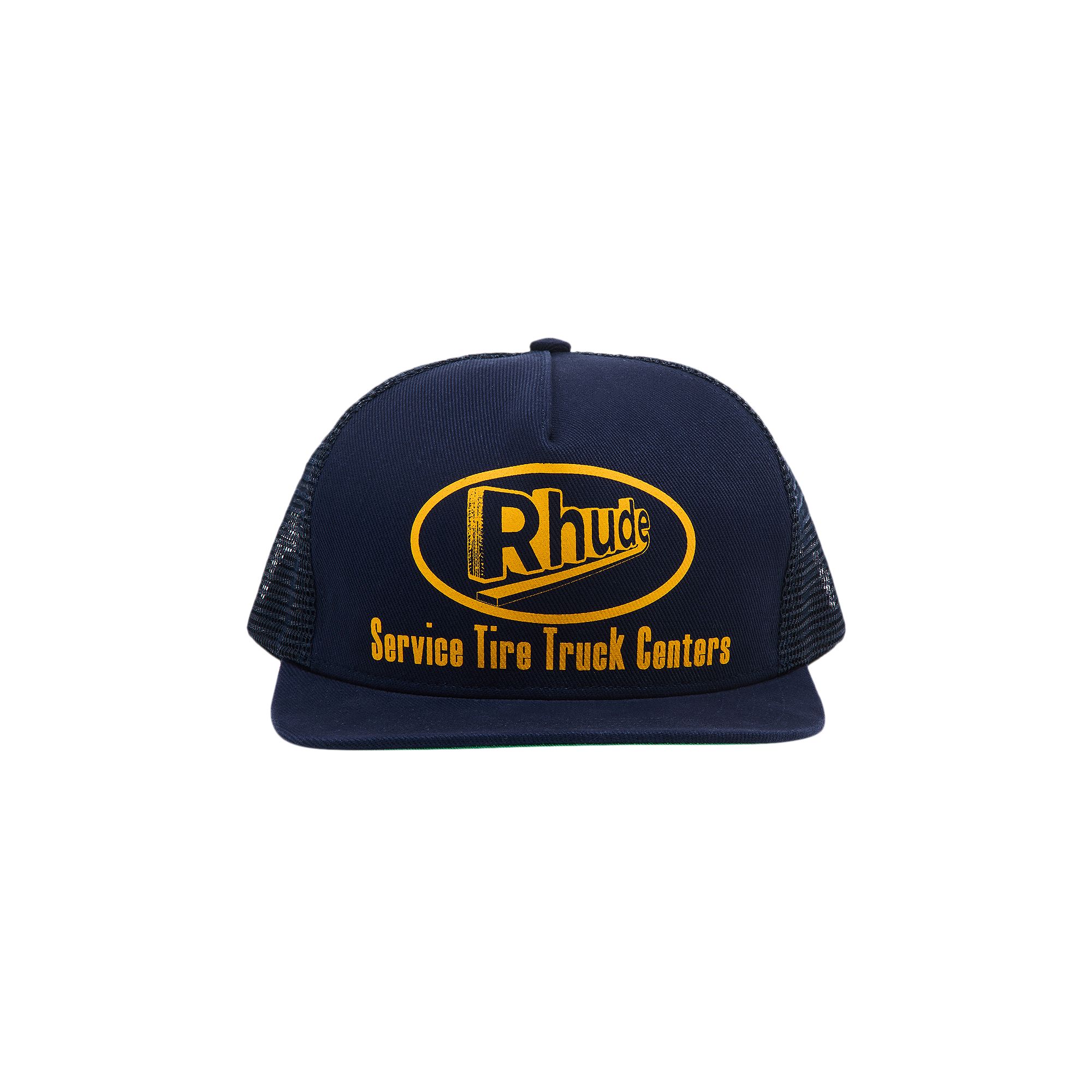 Rhude Service Trucker Hat 'Navy' | Blue | Men's Size Onesize
