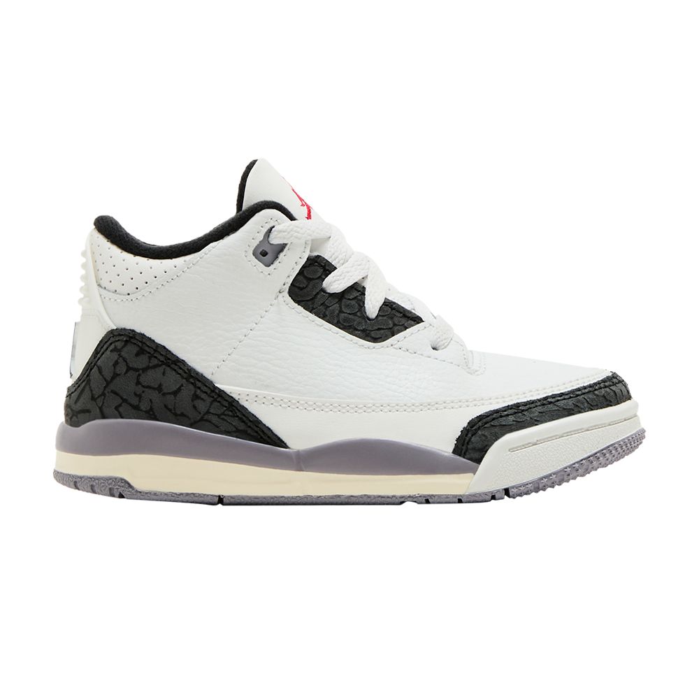 Air Jordan 3 Retro TD 'Cement Grey' | White | Infant Size 7