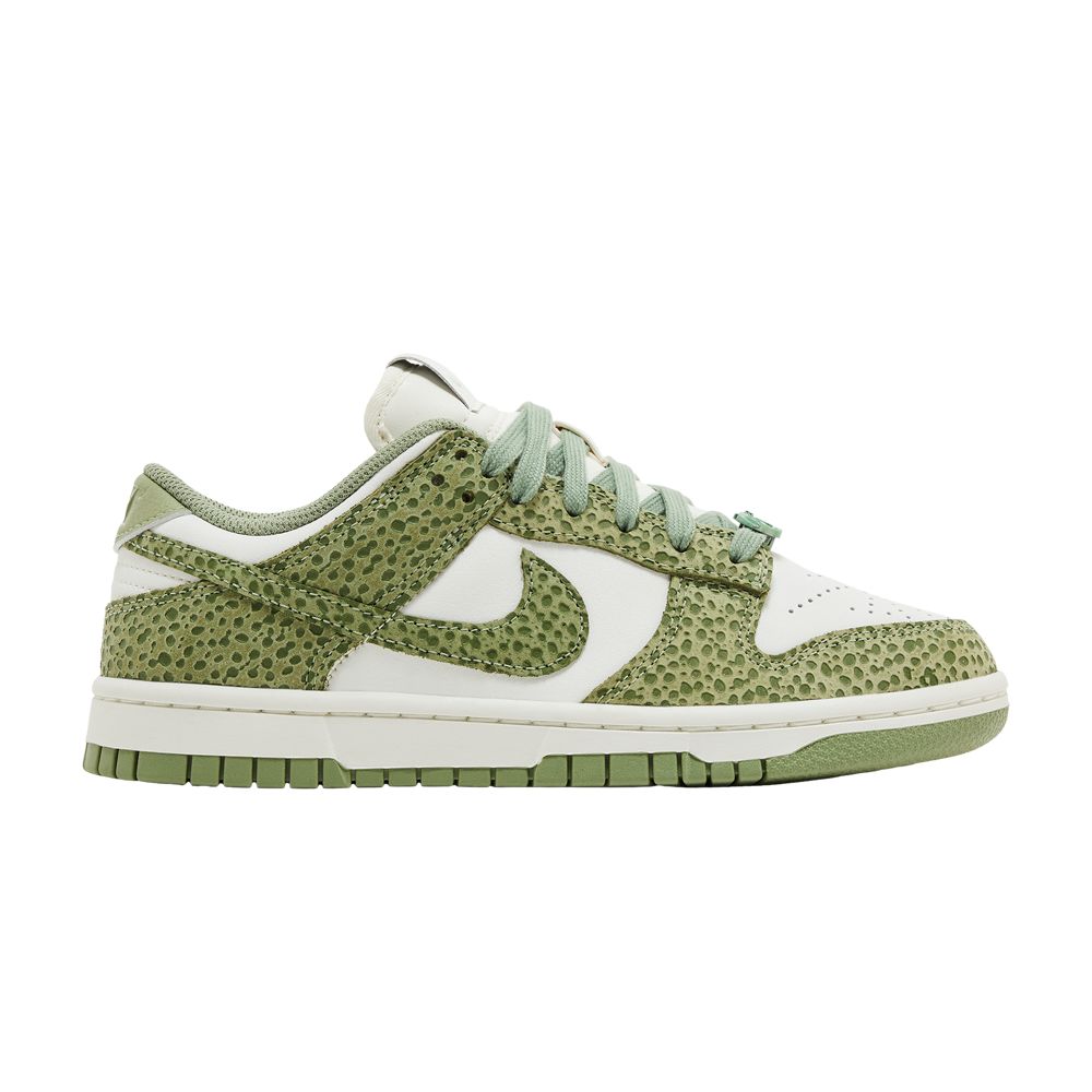 Pre-owned Nike Wmns Dunk Low 'safari Print Pack - Honeydew' In Green