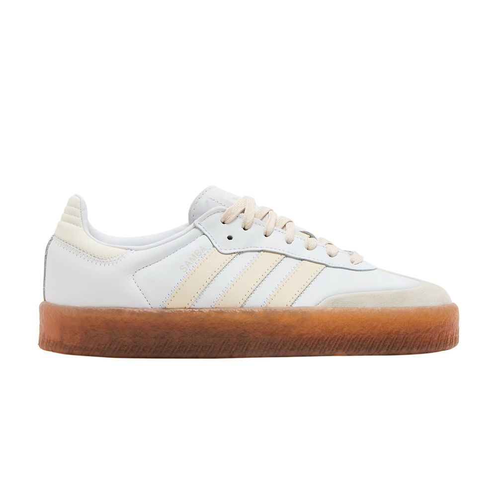 Pre-owned Adidas Originals Wmns Sambae 'wonder White Gum'