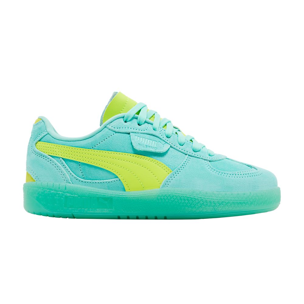 Pre-owned Puma Wmns Palermo Moda Xtra 'electric Peppermint Lime' In Green