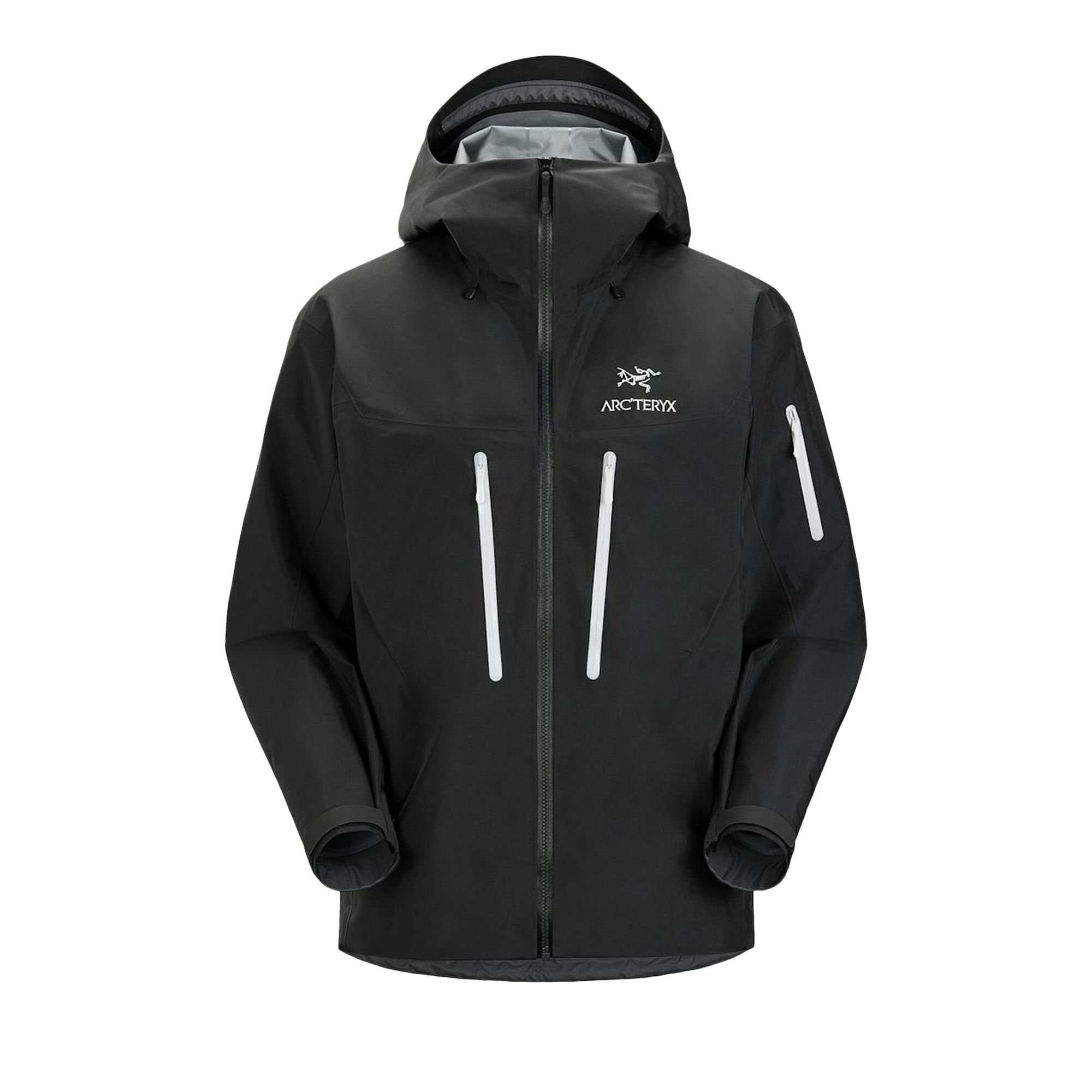 Pre-owned Arc'teryx Alpha Sv Jacket 'orca' In Black