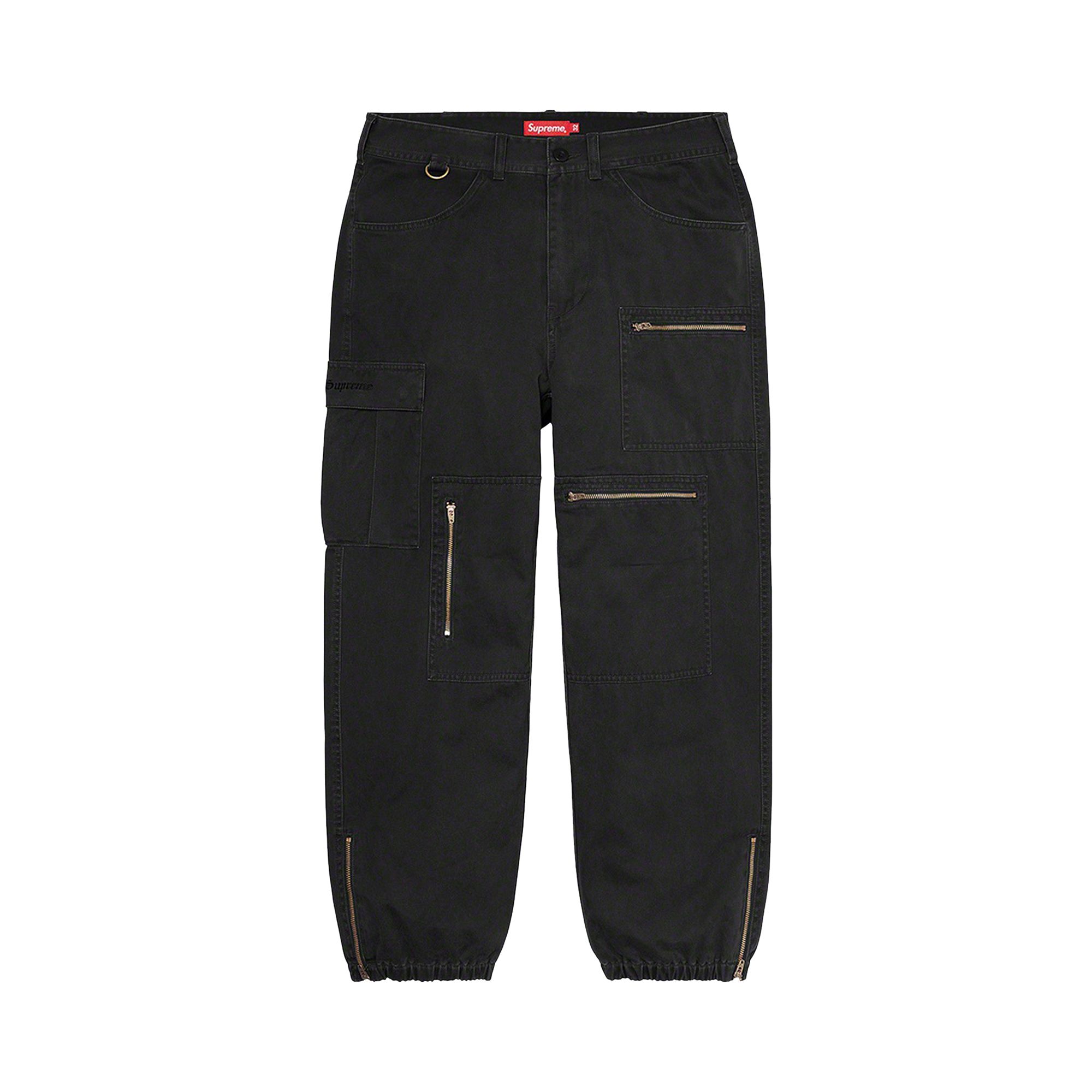 Click to view more detailed imagery on our partner's website Pre-owned Supreme Cargo Flight Pant 'black'