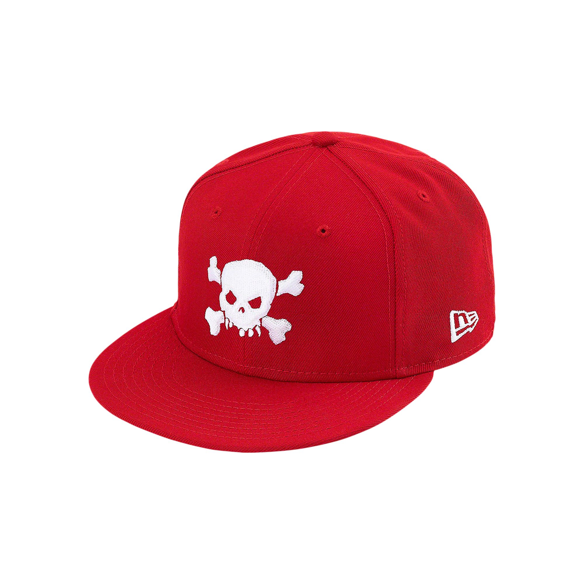 SUPREME Pre-owned X New Era Skull Hat 'red' | Men's Size 7.75