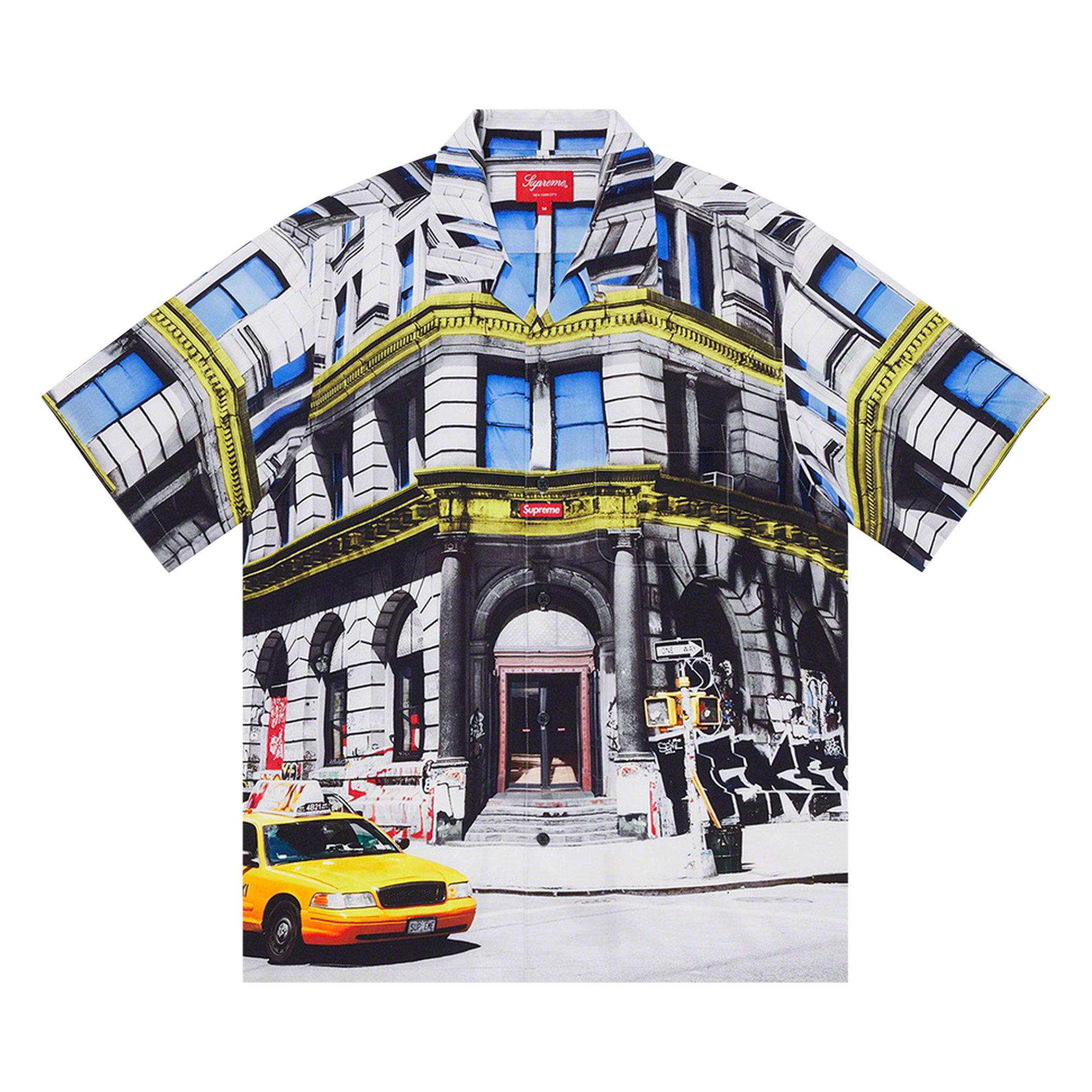 Supreme 190 Bowery Rayon Short-Sleeve Shirt 'Multicolor' | Multi-Color | Men's Size M